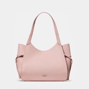 ♠️Kate Spade Stash Pebbled Leather Carryall Shoulder Bag, Tutu Pink NEW NWT